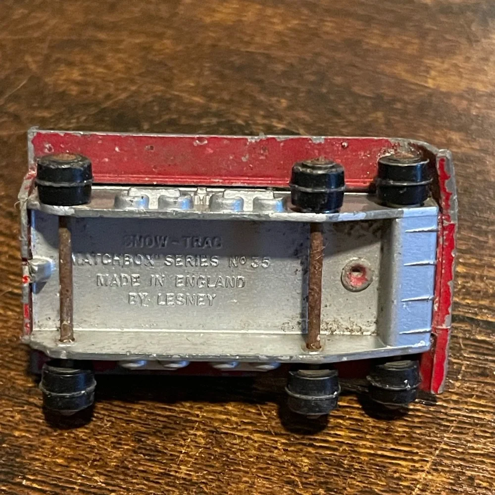 Lesney Matchbox Vintage Matchbox Series Lesney Snow Trac No. 35 Toy Car